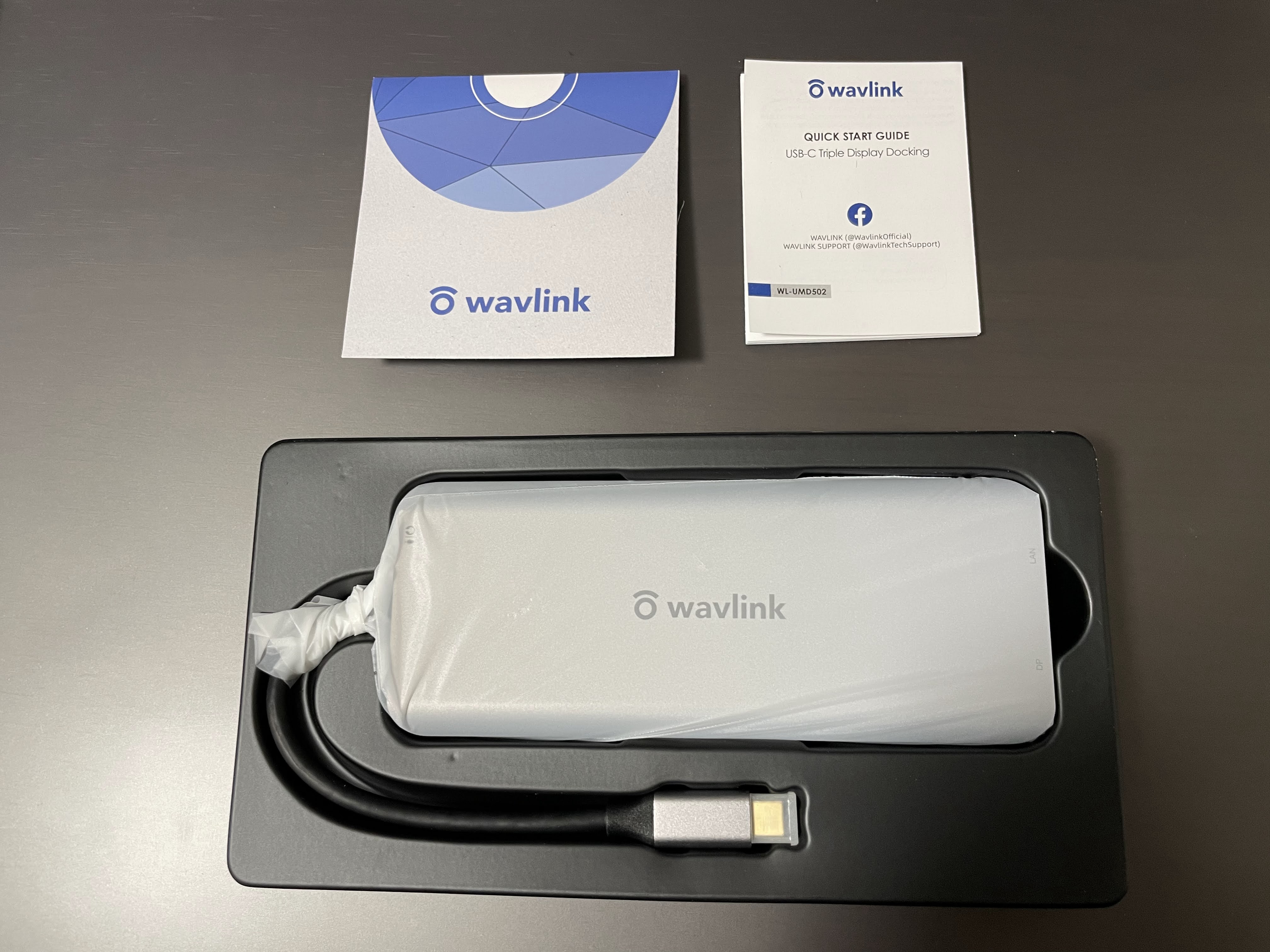 wavlink WL-UMD502 USB-C Triple Display Docking レビュー